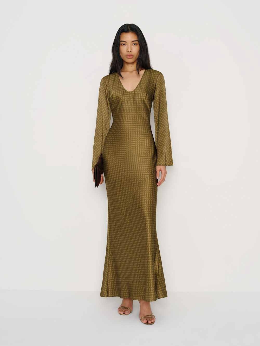 Reformation | Vivia Silk Dress - Pompeii